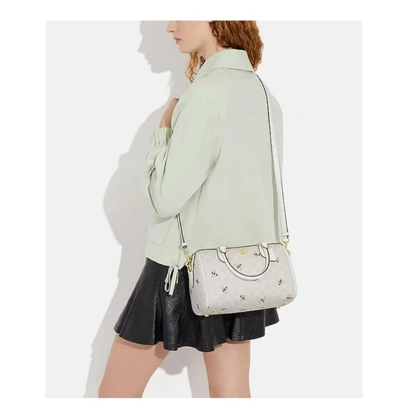 Coach Limited Collection Coated Canvas Satchel - Picture 2 of 9